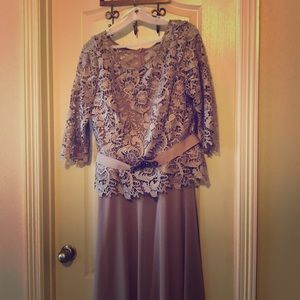 Mother of the bride dress.